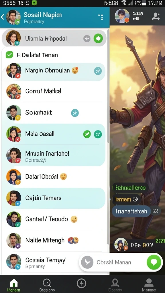 rekor777 - Tampilan antarmuka yang menarik dan intuitif.