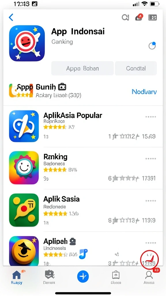 serubet - Tampilan dashboard utama aplikasi SERUBET.